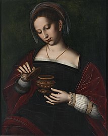 Maria Madalena (início dos anos 1500) de Ambrosius Benson