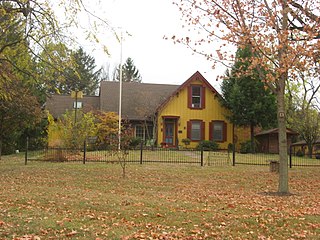 <span class="mw-page-title-main">Anderson–Thompson House</span> Historic house in Indiana, United States