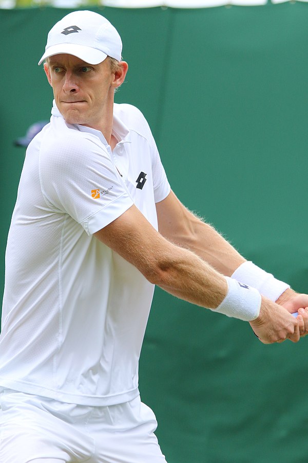 Anderson at the 2017 Wimbledon Championships