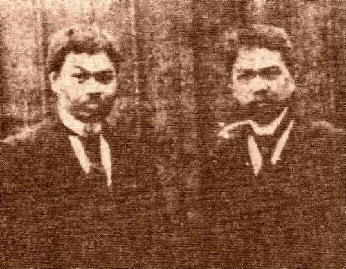 Luna (left) and brother Juan Luna