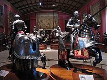 Spanish Heavy Cavalry - Royal Armoury of Madrid, Spain ArmeriaPalacioRealMadrid.JPG