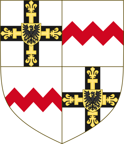 File:Arms of Werner von Orseln, Grand Master of the Teutonic Order.svg