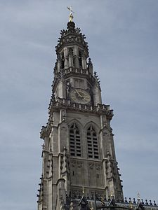 Arras, Hôtel de Ville, Beffroi.jpg