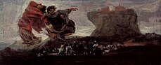 Francisco de Goya, Visión fantástica (1821)