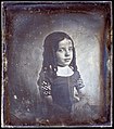 Portrait de Charlotte Asser, fille du photographe, 1842