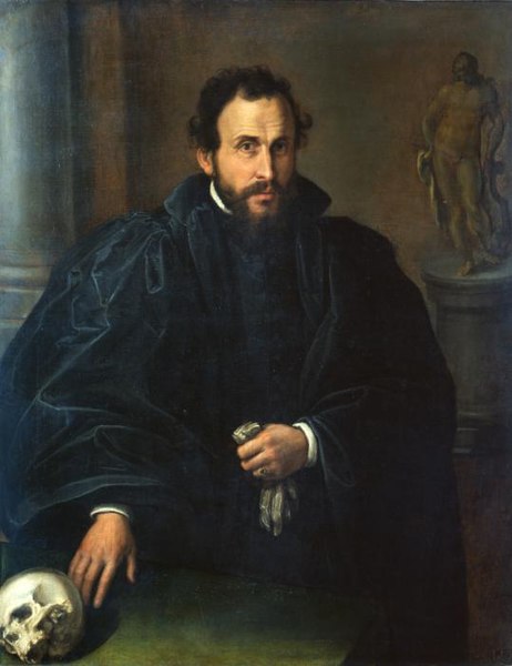 File:Attributed to Lorenzo Lotto - Portrait of a Man with a Skull, Circa 1545.jpg