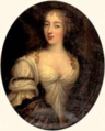 Attributed to Pierre Mignard - Portrait de jeune femme à robe blanche.png