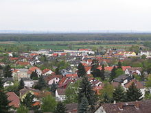 Auerbach westlich der Darmstädter Straße