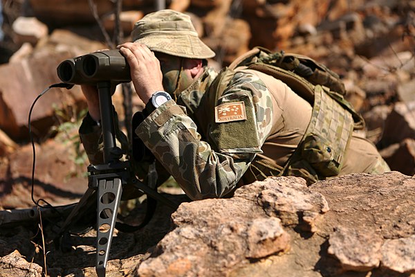 An Australian Army JTAC in 2016