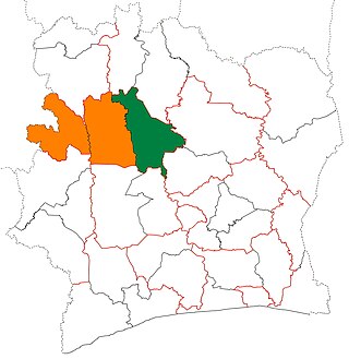 <span class="mw-page-title-main">Béré Region</span> Region in Woroba, Ivory Coast