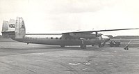 Airspeed Ambassador in service with British European Airways in 1953 BEA Ambassador at Manchester Ringway.jpg