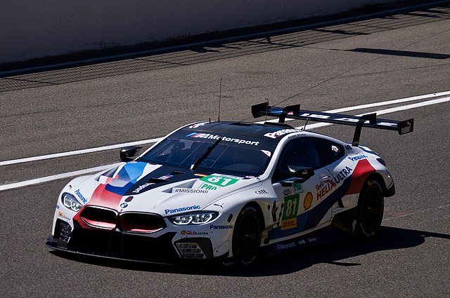 Nick Catsburg driving the new BMW M8 GTE during the 2018 6 Hours of Spa