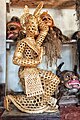 Bamboo crafted dancing lady from Samaguri Satra