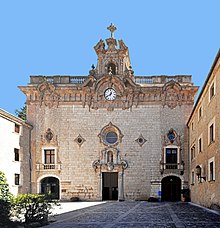 Santuari de Lluc Basilica of Santuari de Lluc - Facade.JPG