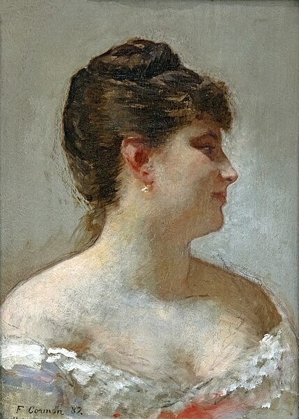 File:Beaux-Arts de Carcassonne - Portrait de Madame Cormon (1887) - Fernand Cormon.jpg