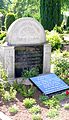 Gedenkplatte für Käthe Spreen auf dem Beverstedter Friedhof