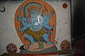 आकाश भैरव मन्दिर भित्र भैरव चित्र