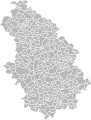 English: Blank map of Haute-Marne department, France. Communes are outlined. Français : Carte vierge du département de la Haute-Marne, France. Le découpage en communes est affiché.