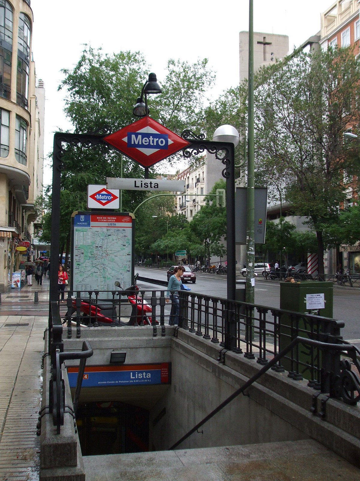 Lista (Madrid Metro) - Wikipedia