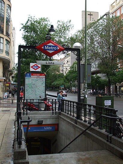 How to get to Estación de Lista with public transit - About the place