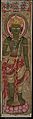初期のタンカに描かれた金剛手菩薩　9世紀、チベット。大英博物館蔵。
