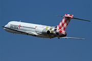 Volotea from behind, gear up