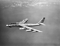 Boeing B-47 v letu