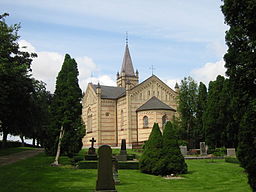 Borlunda kirke i august 2007