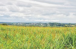 Vue générale du bourg.