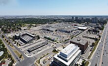 Bramalea City Centre in Bramalea Bramalea City Centre Aerial view in 2022.jpg