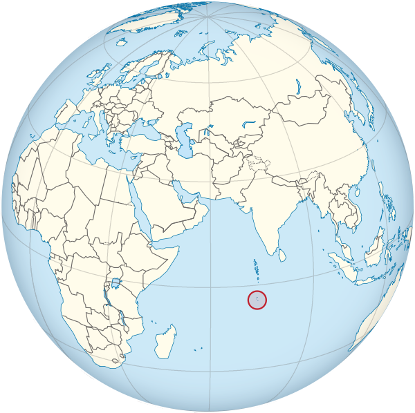 British Indian Ocean Territory on the globe (Afro-Eurasia centered).svg