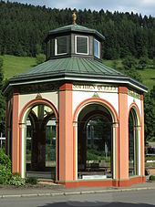 Brunnentempel der Sophienquelle in Bad Peterstal