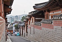 Bukchon Hanok Village in Seoul Bukchon Hanok Village bugcon hanogmaeul October 1 2020 15.jpg