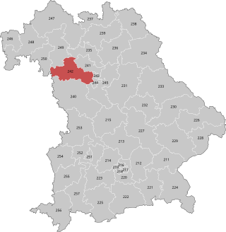 <span class="mw-page-title-main">Fürth (electoral district)</span> Federal electoral district of Germany