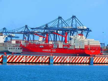 The port of Veracruz is the largest and most important in Mexico.