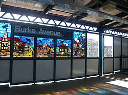 Burke Avenue station