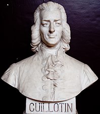 Buste de Joseph-Ignace Guillotin.