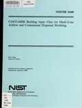 Miniatuur voor Bestand:CONTAM88 building input files for multi-zone airflow and contaminant dispersal modeling (IA contam88building5440fang).pdf