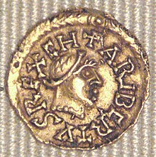 II. Charibert tremissise (629–632)