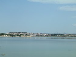 Caspe y el Mar de Aragón.JPG