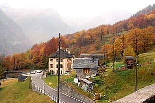 Cerentino Municipality in Switzerland in Ticino