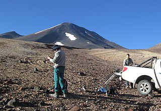Cerro Vicuñas Volcanic mountain in the Atacama Region, Chile