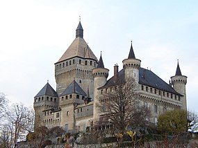 Kastelo de Vufflens-le-Château