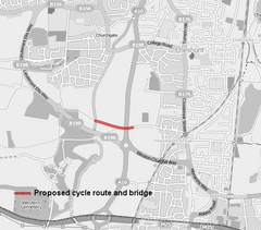 Cheshunt A10 cycle link.png
