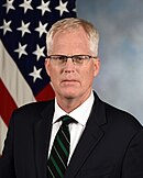 Former U.S. Secretary of Defense, Christopher C. Miller, served in D.C. National Guard from 1983 to 1985 Christopher C. Miller official portrait.jpg