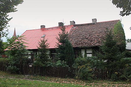 English: Chycina - the old house, XVIII/XIX, XX Polski: Chycina - dwór, szach., XVIII/XIX, XX (praktycznie nieistniejący }