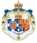 Coat of Arms of Frederica of Hanover.svg
