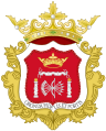 Una corona abierta de oro, ocupa un lugar destacado en el escudo de Ronda, provincia de Málaga (España).