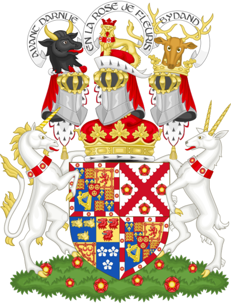 File:Coat of arms of the duke of Richmond, Lennox and Gordon.png