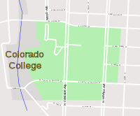 Map of CC Colorado College map.svg